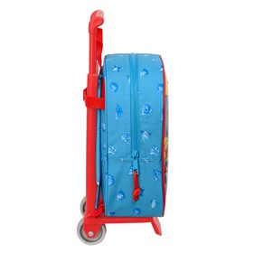 Ratastega koolikott SuperThings Rescue force Sinine 22 x 27 x 10 cm